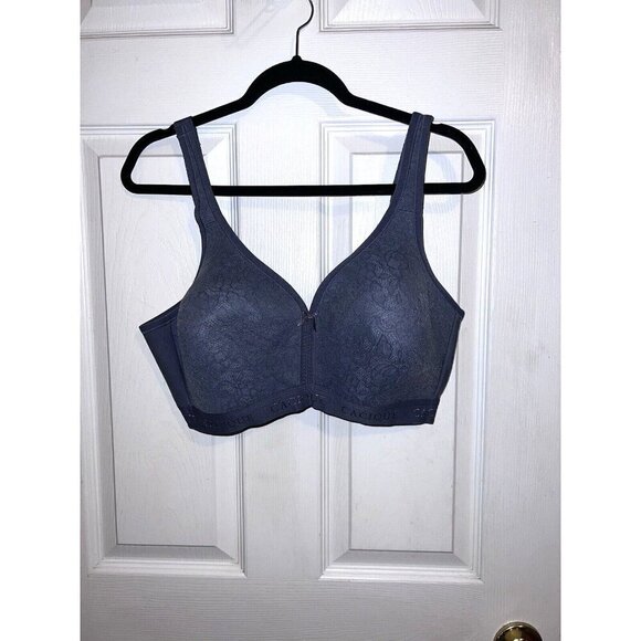 CACIQUE Lightly Lined No Wire Comfort A83570 Full Coverage Gray Bra Sz 40 E - Picture 1 of 12